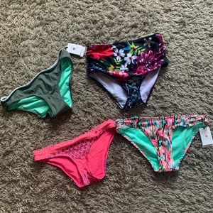 Bikini bottom bundle size small